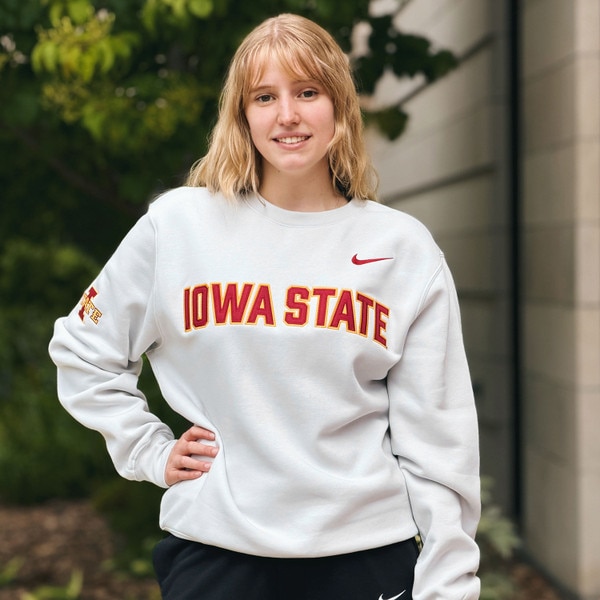 Nike Iowa State Gray FA26 Crewneck Sweatshirt